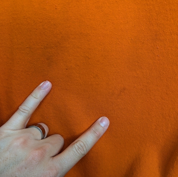 Vintage Jerzees Super Sweats Orange Michigan Sportsman Crewneck Mens 2XG - Picture 11 of 12